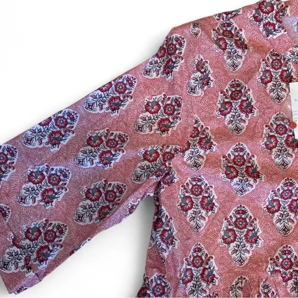 NWT Tuckernuck Scarlet Sonata Royal Shirt Dress XXXL Spring Summer Lightweight - Picture 4 of 8